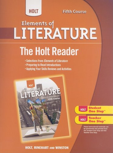 9780030996306: Holt Elements of Literature: The Holt Reader Fifth Course, American Literature