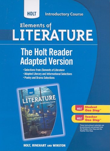 9780030996399: Elements of Literature, Grade 6 the Holt Reader: Holt Elements of Literature (Eolit 2009)