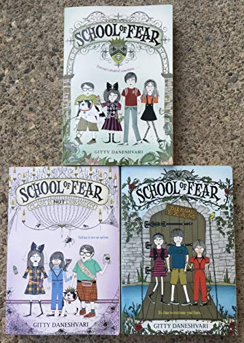 Imagen de archivo de School of Fear Series 1-3 1) School of Fear 2) Class is NOT Dismissed 3) The Final Exam a la venta por Plum Books