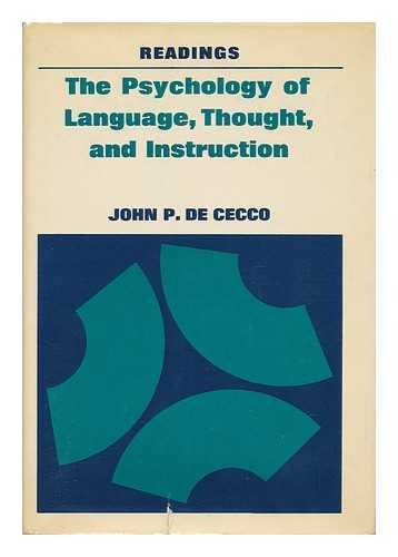 Stock image for Psychology of Language, Thought and Instruction for sale by Wonder Book