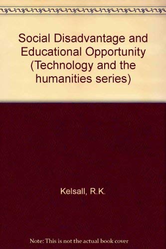 Imagen de archivo de Social Disadvantage and Educational Opportunity a la venta por Victoria Bookshop