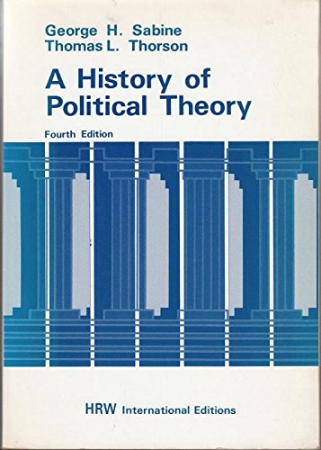 9780039102838: A History of Political Theory