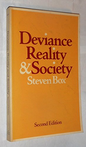 9780039102944: Deviance, Reality and Society