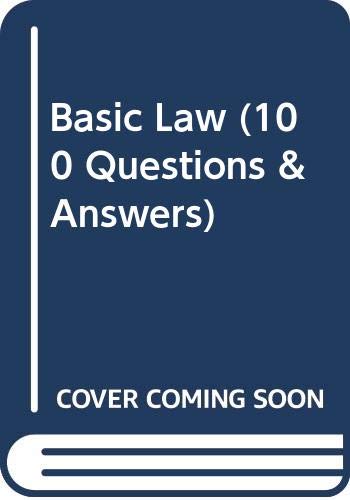 Imagen de archivo de Basic Law (100 Questions & Answers) a la venta por ThriftBooks-Atlanta