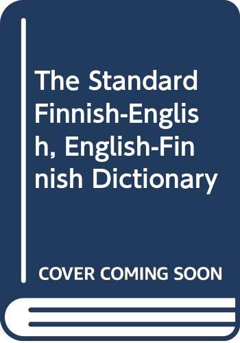 Stock image for The Standard Finnish-English, English-Finnish Dictionary for sale by WorldofBooks