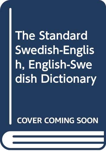 Stock image for THE STANDARD SWEDISH-ENGLISH, ENGLISH-SWEDISH DICTIONARY. for sale by Cambridge Rare Books