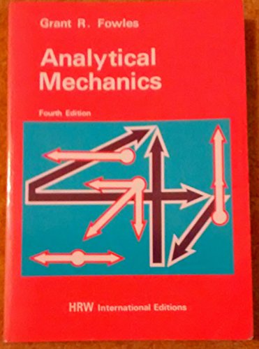 9780039107499: Analytical Mechanics