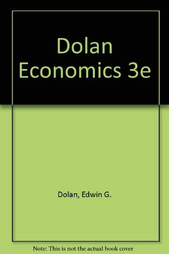 Economics (9780039225506) by Dolan, Edwin G.; Vogt, Roy H.
