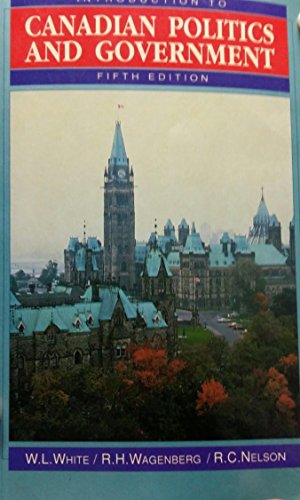 Imagen de archivo de Canadian Politics and Government a la venta por Hawking Books