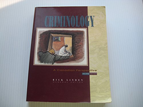 Stock image for Criminology: a Canadian Perspective for sale by Solr Books