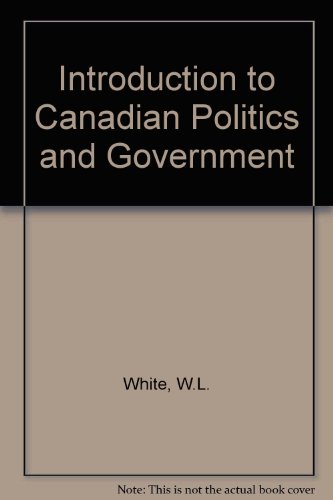 9780039258658: Introduction to Canadian politics and government