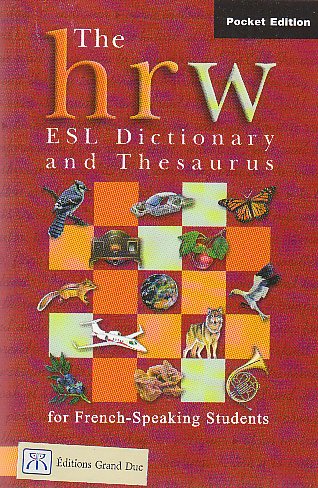 9780039285692: Grand Duc ESL Dictionary and Thesaurus