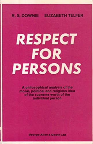 9780041000252: Respect for Persons