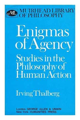 Beispielbild fr Enigmas of Agency: Studies in the Philosophy of Human Action zum Verkauf von UHR Books