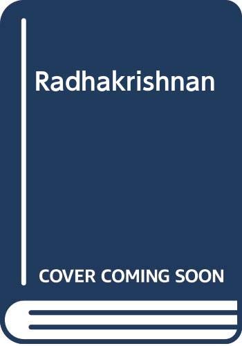 Imagen de archivo de Radhakrishnan a la venta por Redux Books