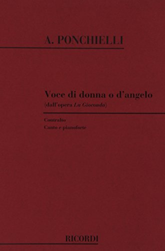 9780041099232: La Gioconda: Voce Di Donna O D'Angelo