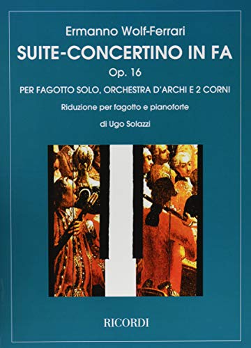 9780041227123: Suite - Concertino in Fa Opus 16