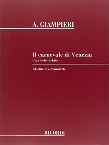 9780041275476: Il carnevale di venezia clarinette