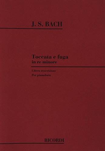 9780041283228: Toccata E Fuga In Re Min., Bwv 565, Per Organo