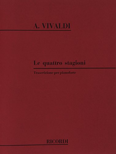 Stock image for Hal Leonard Vivaldi Four Seasons for Piano (Original Italian Text) for sale by Book Deals