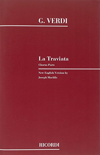 9780041329841: La traviata. chorus parts chant