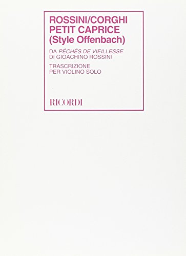 9780041360721: PETIT CAPRICE (STYLE OFFENBACH) VIOLON