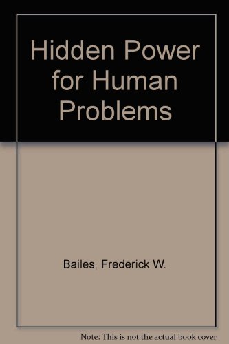 9780041370065: Hidden Power for Human Problems