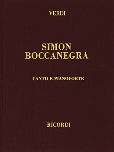 9780041370324: Simon boccanegra chant
