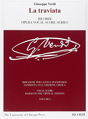 9780041373417: La traviata Ed. Critica F. Della Seta - Riduzione per canto e pianoforte, testo cantato Italiano - Inglese