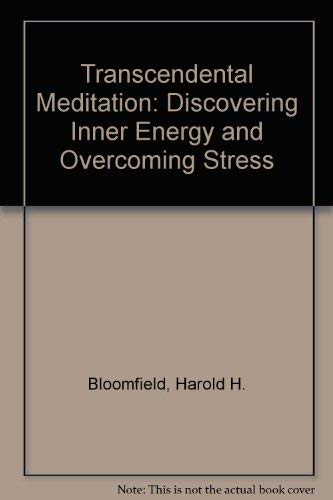 9780041490367: Transcendental Meditation: Discovering Inner Energy and Overcoming Stress