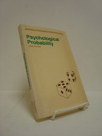 9780041500400: Psychological Probability (Advances in Psychology)