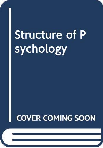 Stock image for Structure of Psychology for sale by Bahamut Media