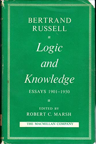 9780041640014: Logic and Knowledge