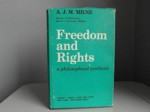 Beispielbild fr Freedom and Rights zum Verkauf von GF Books, Inc.