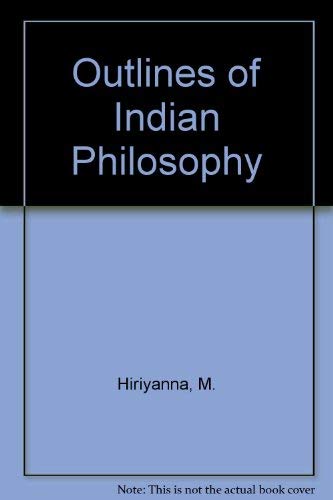 Imagen de archivo de Outlines of Indian Philosophy a la venta por HPB-Red