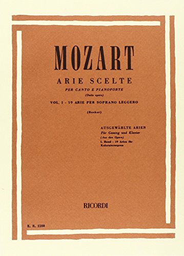 9780041822885: Arie scelte chant