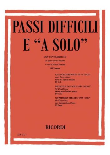 9780041827279: Passi Difficili E A Solo Da Opere Liriche Italiane