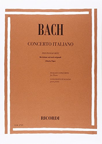 9780041827293: CONCERTO ITALIANO BWV 971