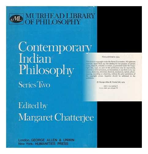 Stock image for Contemporary Indian Philosophy - Series II (2) for sale by UHR Books