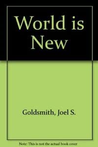 World is New (9780042010168) by Joel S. Goldsmith