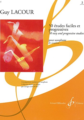 9780043006092: 50 etudes faciles et progressives volume 2 - saxophone