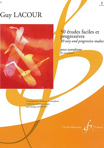 Stock image for 50 Etudes Faciles et Progressives Volume 2 - Saxophone for sale by Revaluation Books