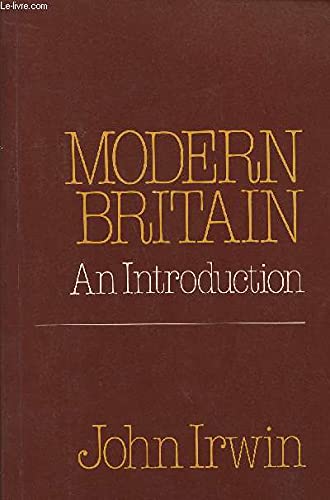 Stock image for Modern Britain: An Introduction for sale by medimops