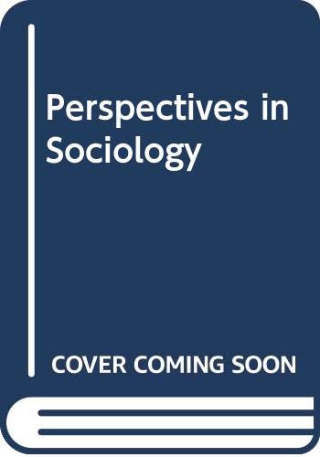 Stock image for Perspectives in Sociology for sale by Better World Books Ltd