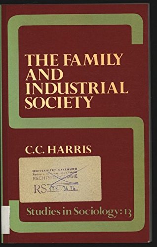 Stock image for The Family and Industrial Society for sale by Better World Books