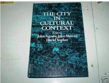 Beispielbild fr The City in Cultural Context zum Verkauf von WorldofBooks