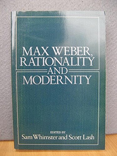 Stock image for Max Weber: Rationality and Modernity for sale by HPB-Red