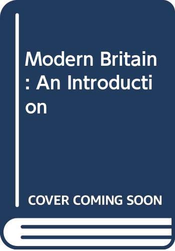 9780043012642: Modern Britain: An Introduction