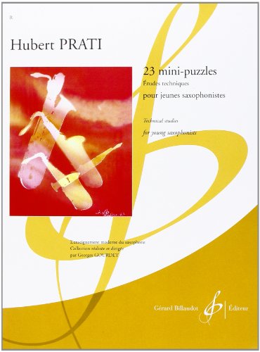 9780043046685: 23 MINI PUZZLES - ETUDES TECHNIQUES POUR JEUNES SAXOPHONISTES