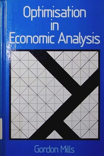 Stock image for Optimization in Economic Analysis for sale by Better World Books